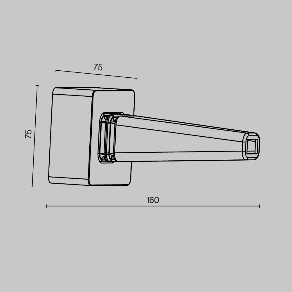 картинка Комплектующие для трековой системы Technical TRA160BC-B