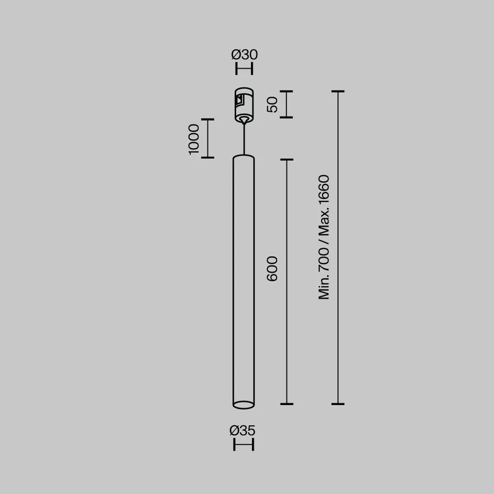 картинка Трековый светильник Technical TR156-1-5W4K-B
