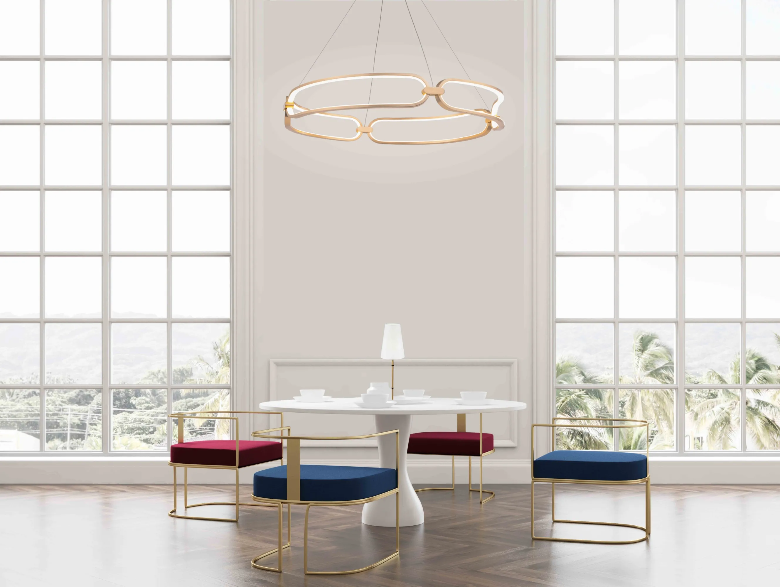 картинка Подвесной светильник Maytoni MOD017PL-L50MG