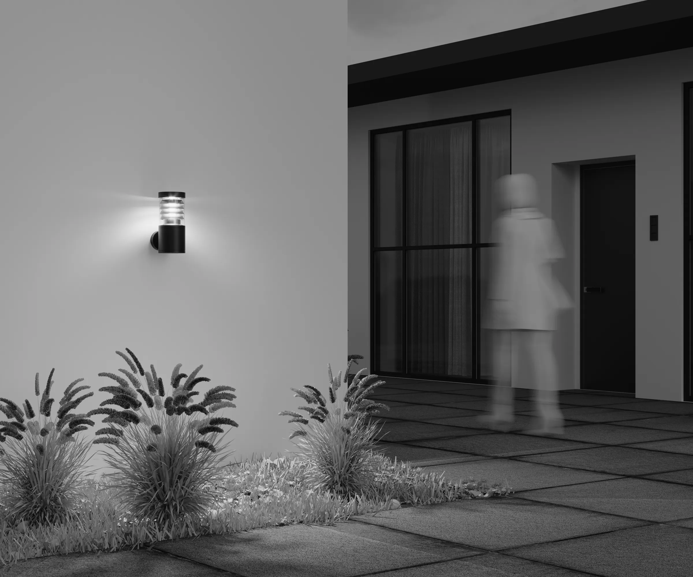 картинка Настенный светильник (бра) Outdoor O439WL-L12GF3K