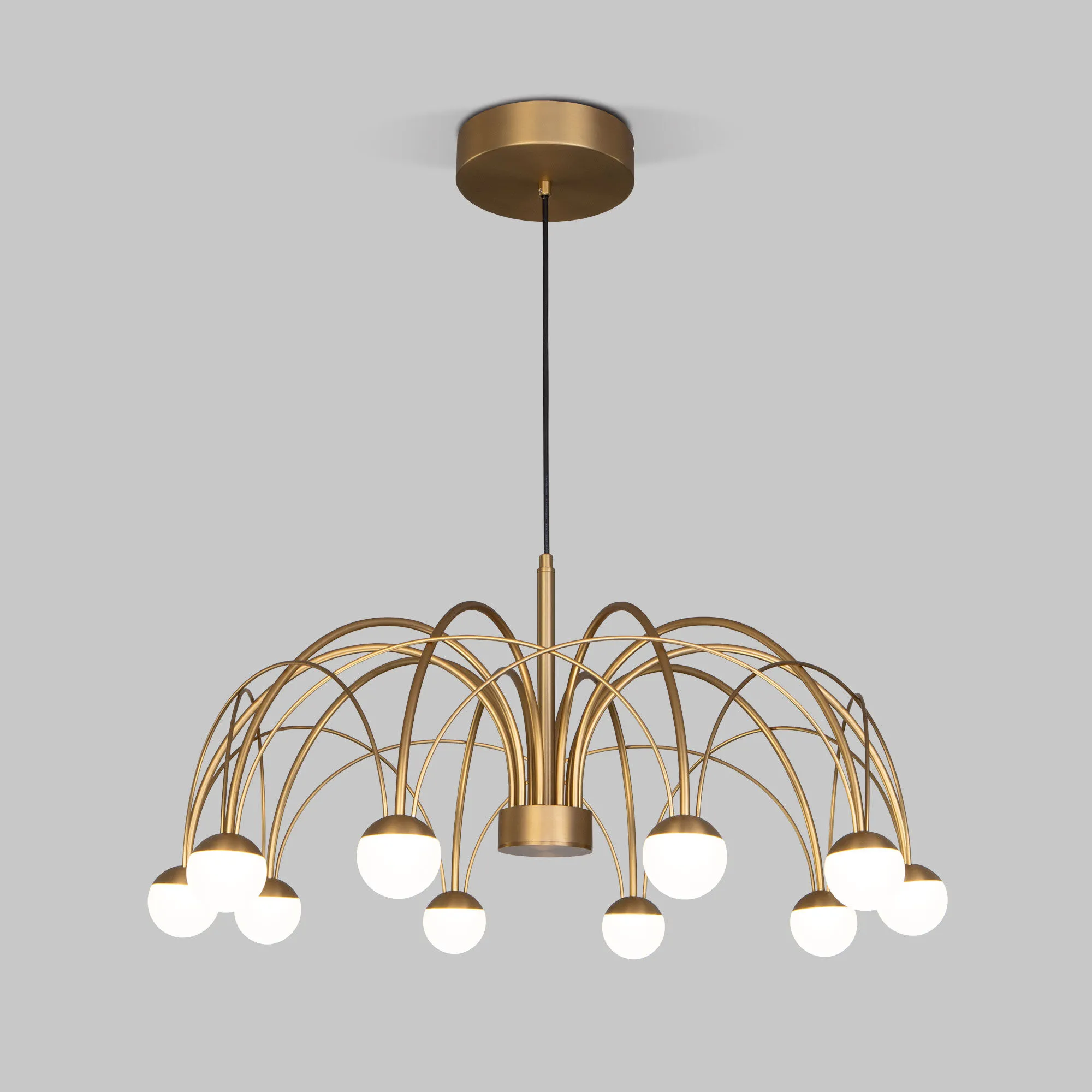 картинка Подвесной светодиодный светильник 90030/10 LED золото