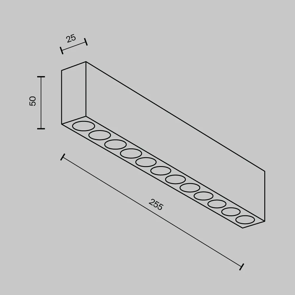 картинка Потолочный светильник Technical C066CL-20W3-6K-W