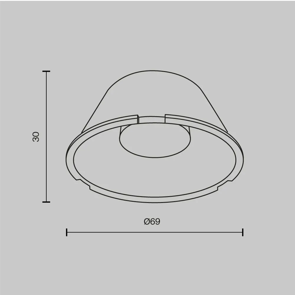 картинка Аксессуары честный знак Technical LensD69-15