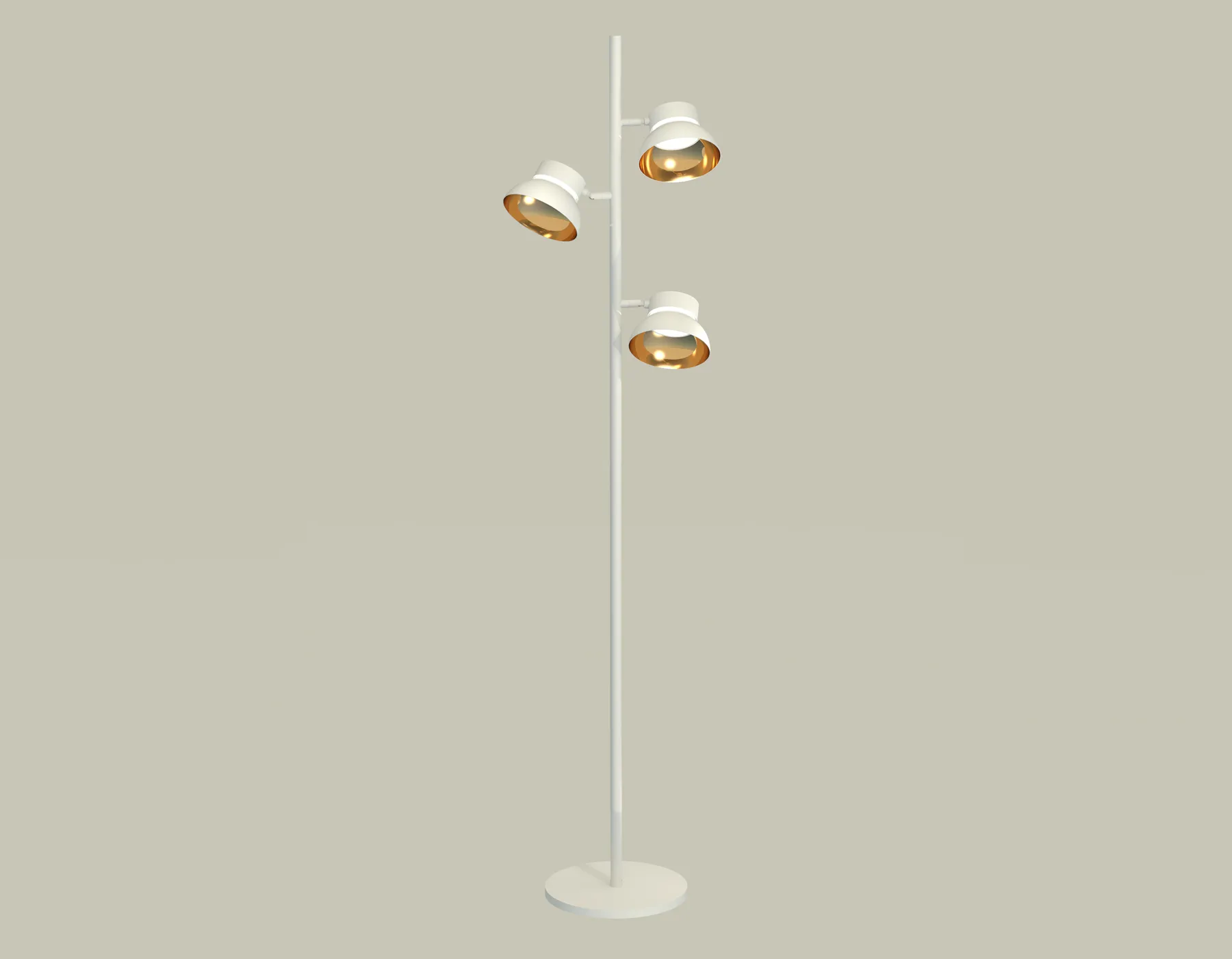 картинка Комплект напольного поворотного светильника