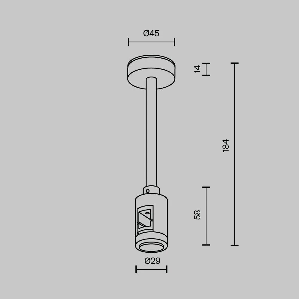 картинка Комплектующие для трековой системы Technical TRA156C-SL1-PT