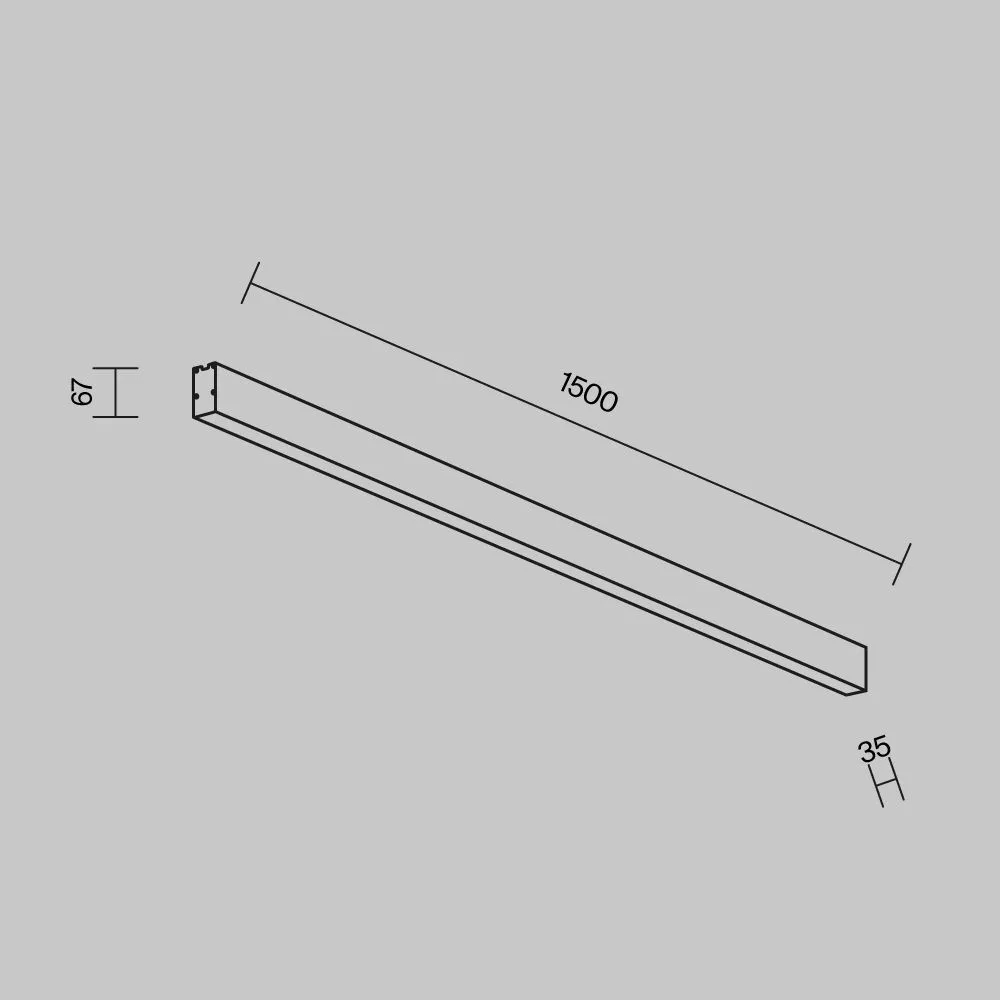 картинка Линейный светильник Technical LL311038