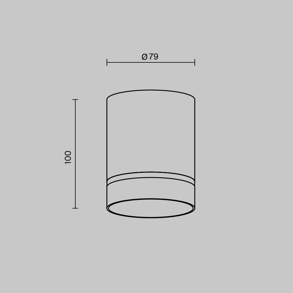 картинка Потолочный светильник Technical C085CL-9W3K-B