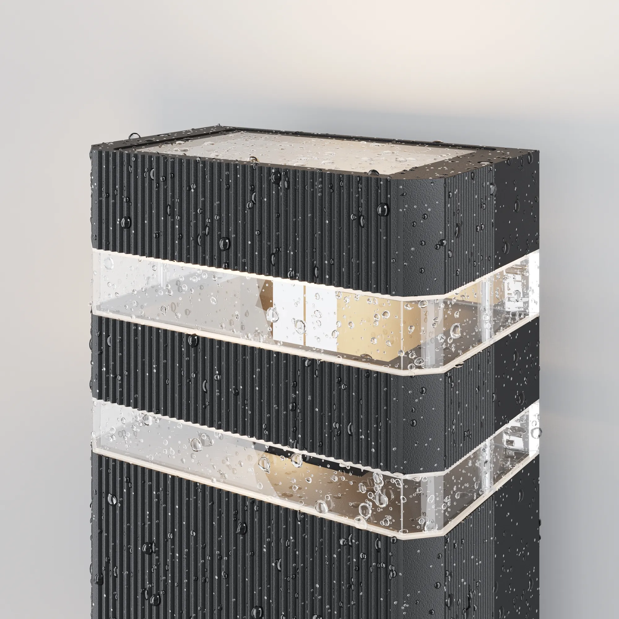 картинка Настенный светильник (бра) Outdoor O578WL-02B