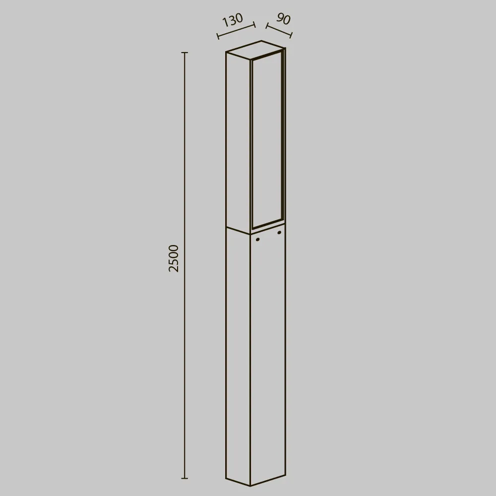 картинка Садово-парковый светильник Outdoor O470FL-L40GF3K