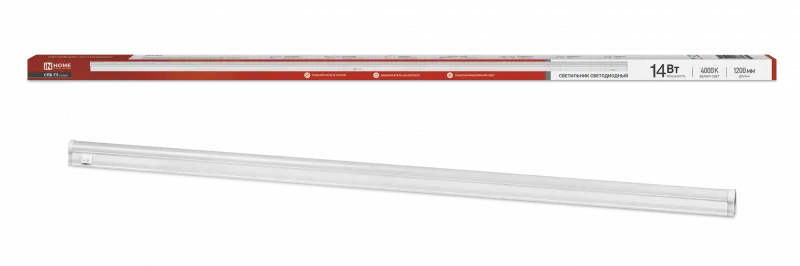 картинка Светильник светодиодный СПБ-Т5 14Вт 230В 4000К 1260Лм 1200мм IN HOME