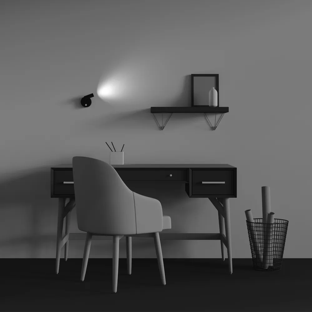 картинка Настенный светильник (бра) Technical C079WL-L3B3K