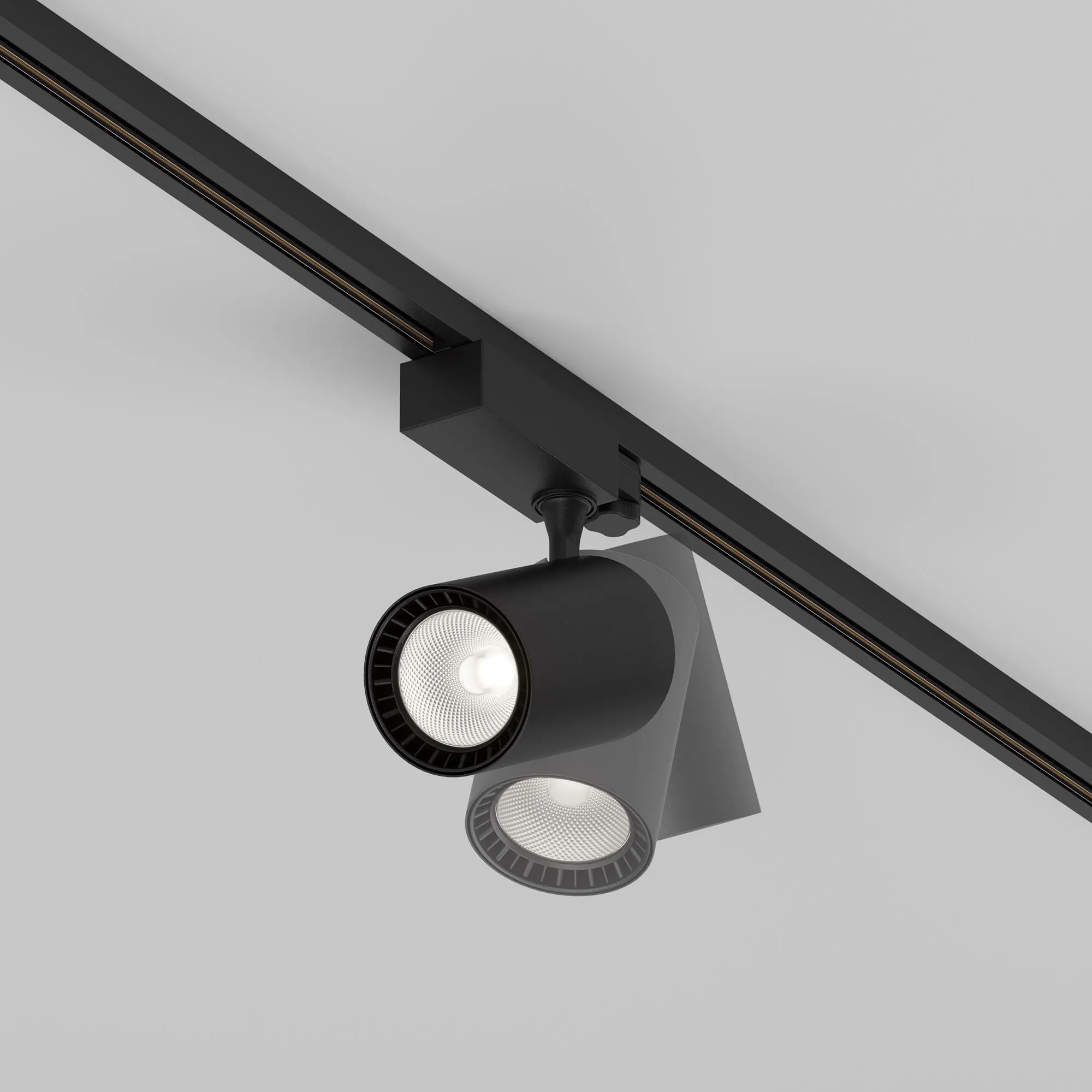 картинка Трековый светильник Technical TR029-3-20W4K-M-B