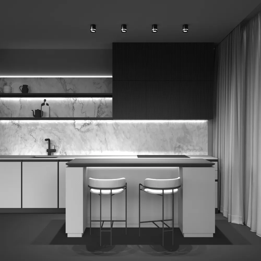 картинка Потолочный светильник Technical C085CL-9W4K-B