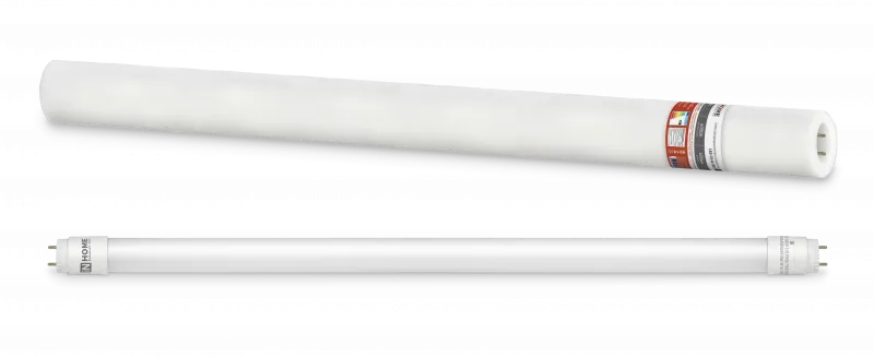 картинка Лампа светодиодная LED-T8-М-PRO 10Вт 230В G13 4000К 1000Лм 600мм матовая неповоротная IN HOME