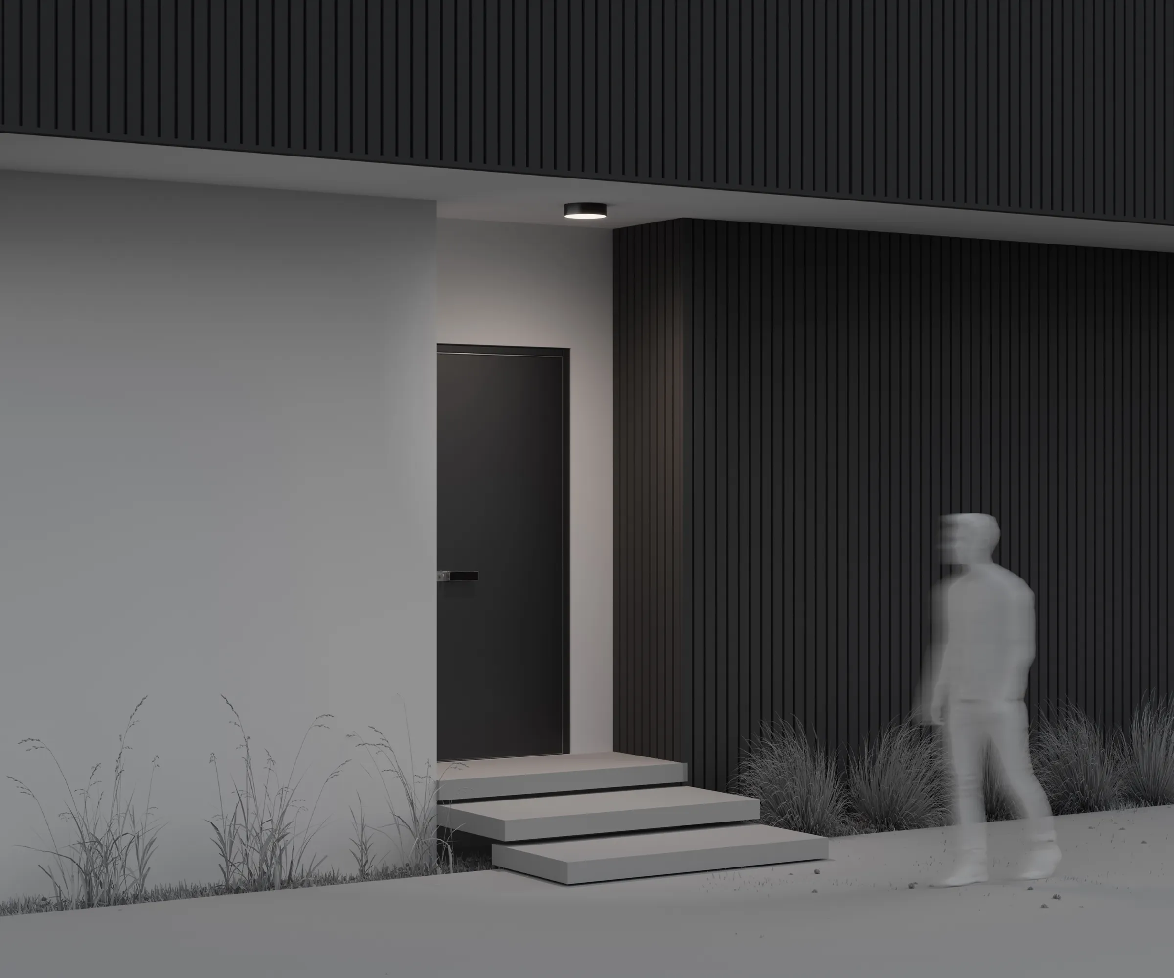 картинка Потолочный светильник Outdoor O431CL-L30B4K