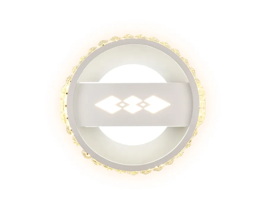 картинка Настенный светодиодный светильник с хрусталем  FA221