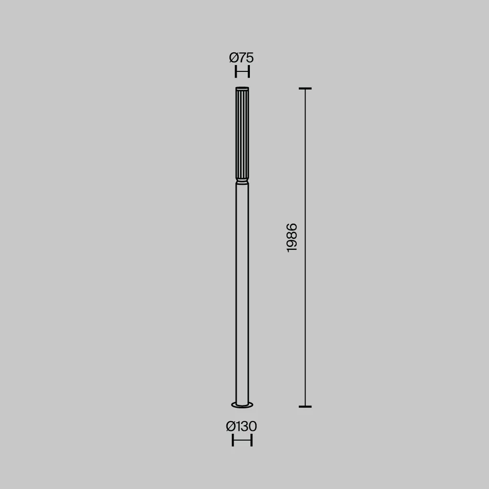 картинка Ландшафтный светильник Outdoor O593FL-L20GF3K