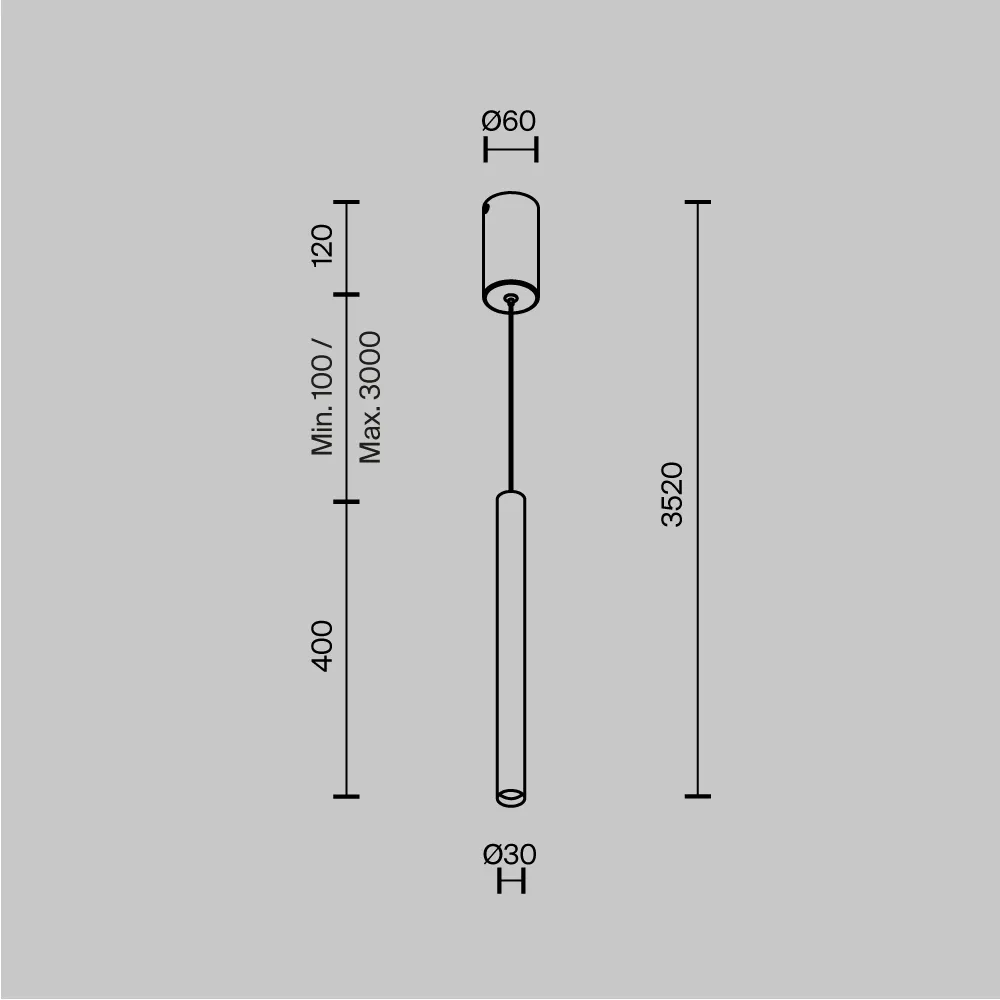 картинка Подвесной светильник Maytoni MOD159PL-L6BK