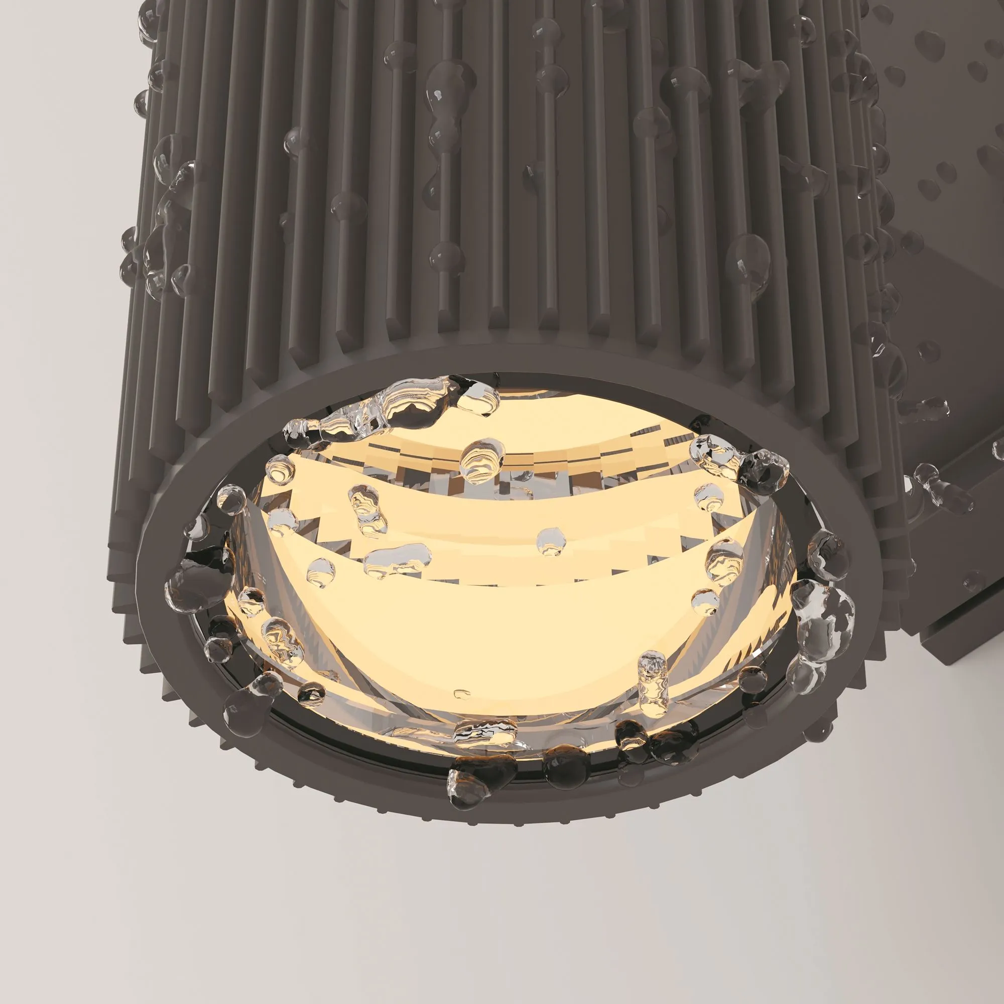 картинка Уличный настенный светильник Outdoor O419WL-02GR