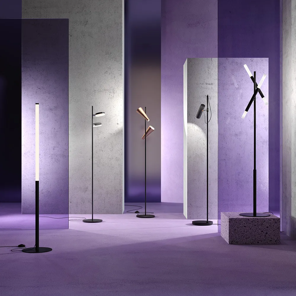 картинка Напольный светильник (торшер) Maytoni MOD070FL-02B