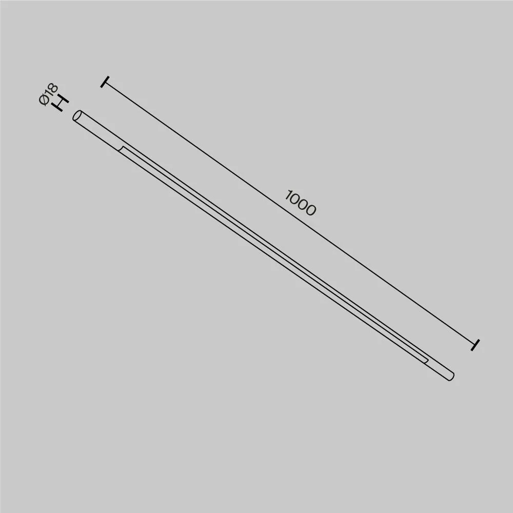 картинка Светильник Technical C100CL-L1000-24W3-6K-BS