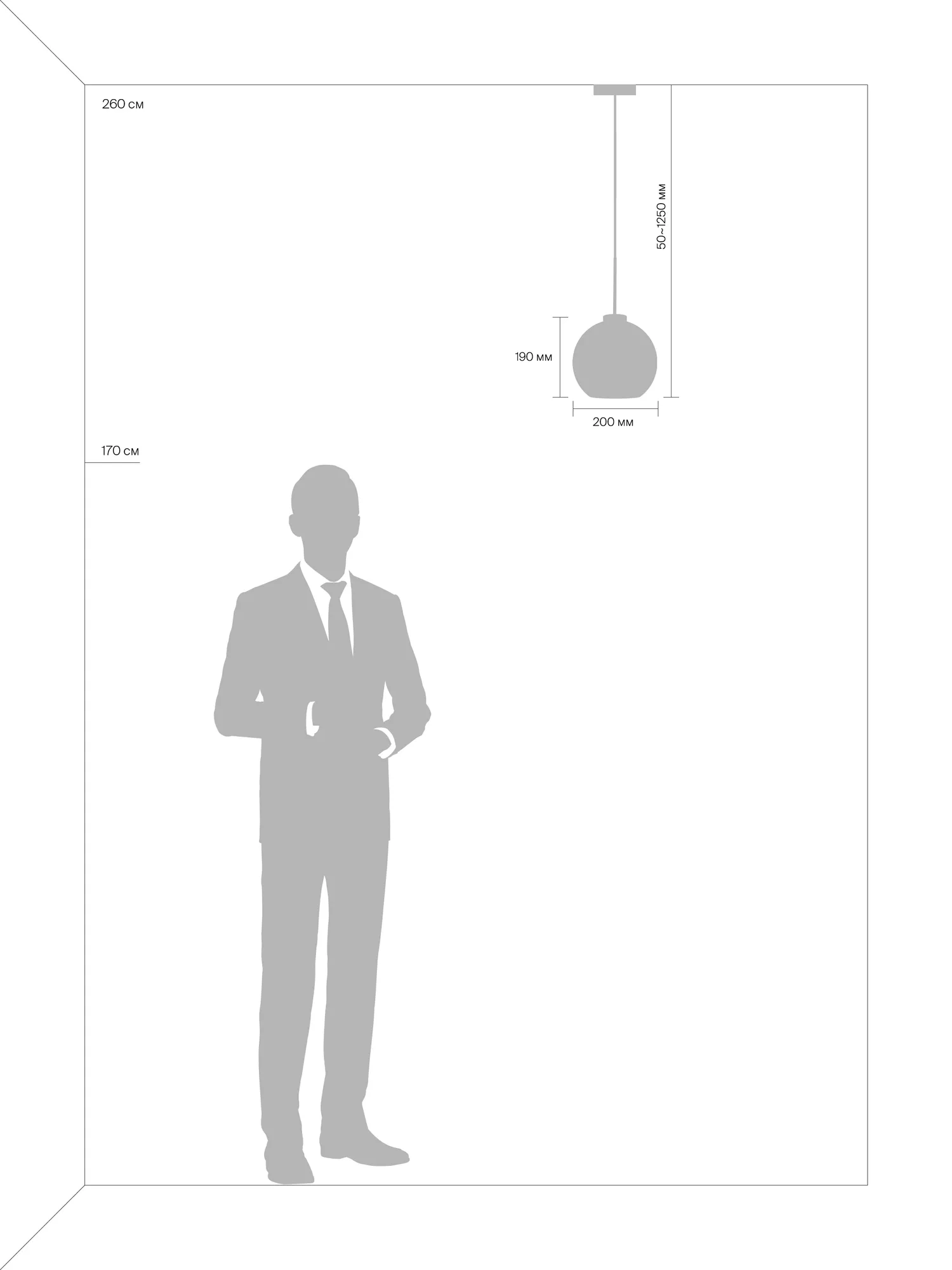 картинка Подвесной светильник Freya FR8002PL-01BS