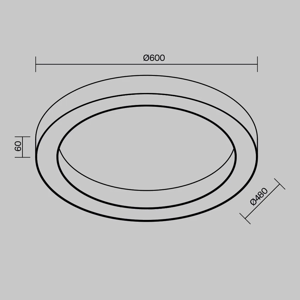 картинка Потолочный светильник Technical C093CL-45W3K-W