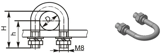 картинка Скоба СХ 34 (С438У2)