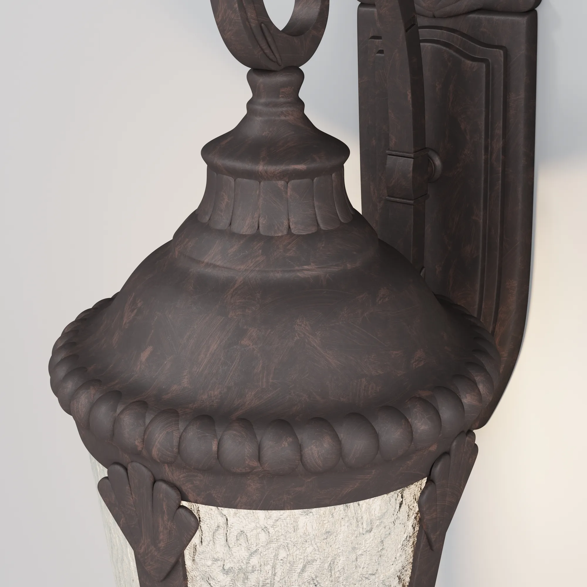 картинка Настенный светильник (бра) Outdoor O029WL-01BZ