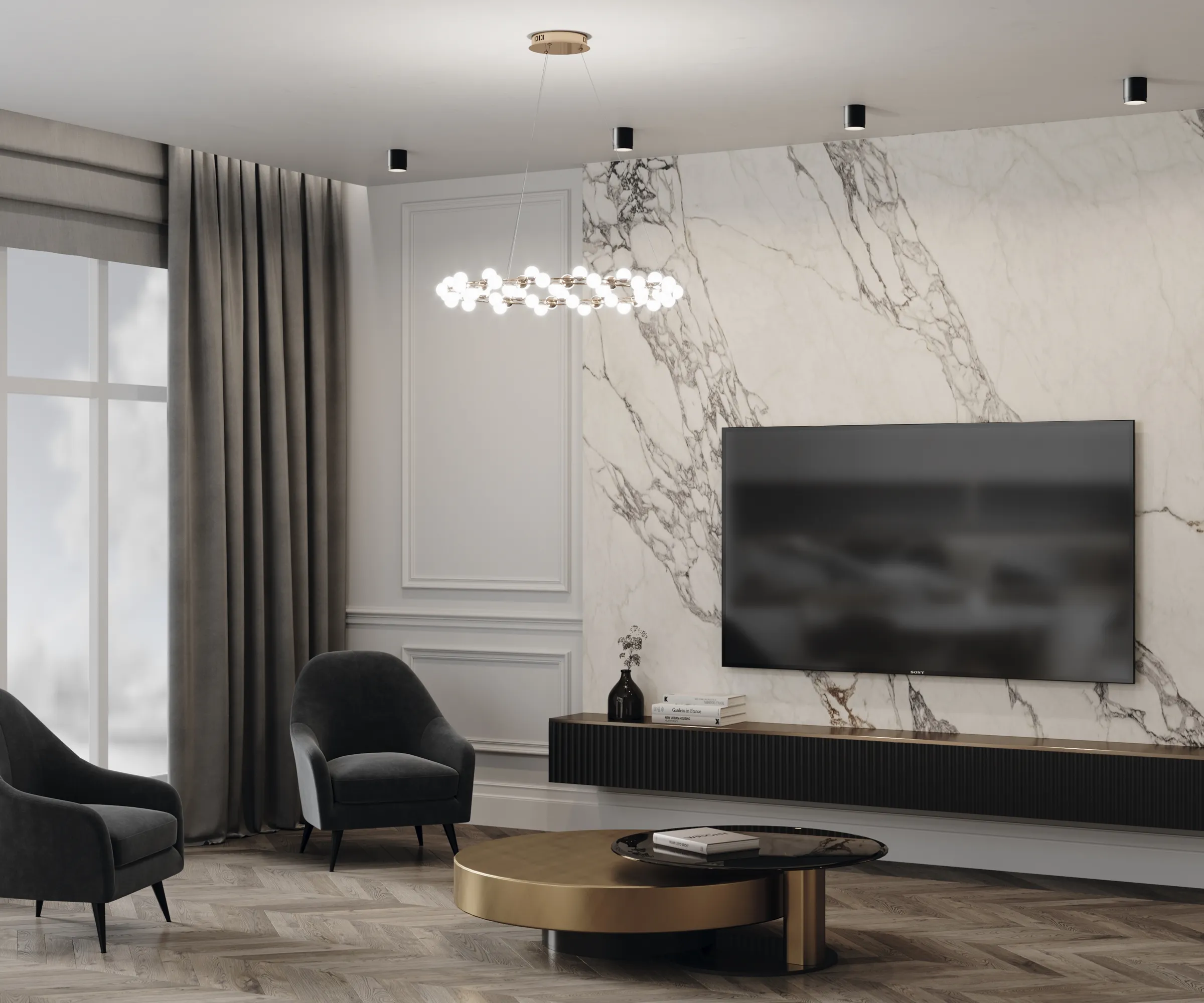картинка Потолочный светильник Technical C088CL-GX53-B