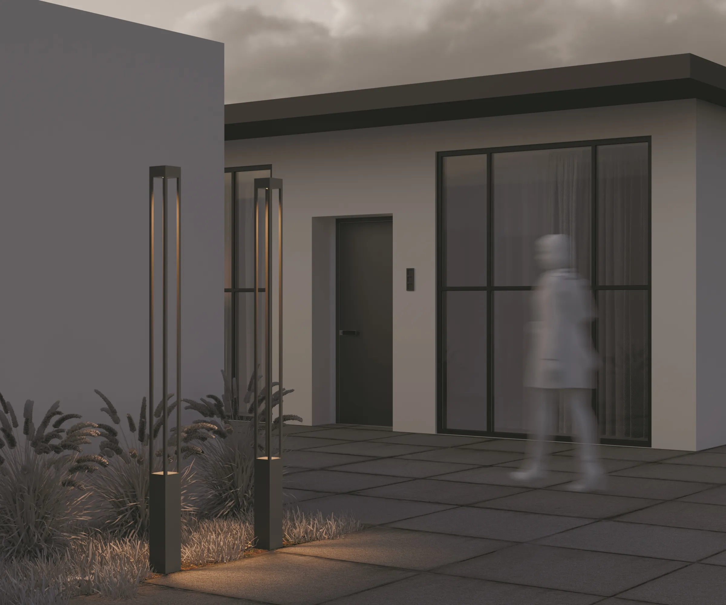 картинка Садово-парковый светильник Outdoor O424FL-L25GF