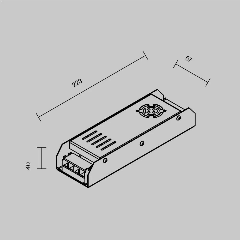 картинка Источник напряжения Led Strip 811002