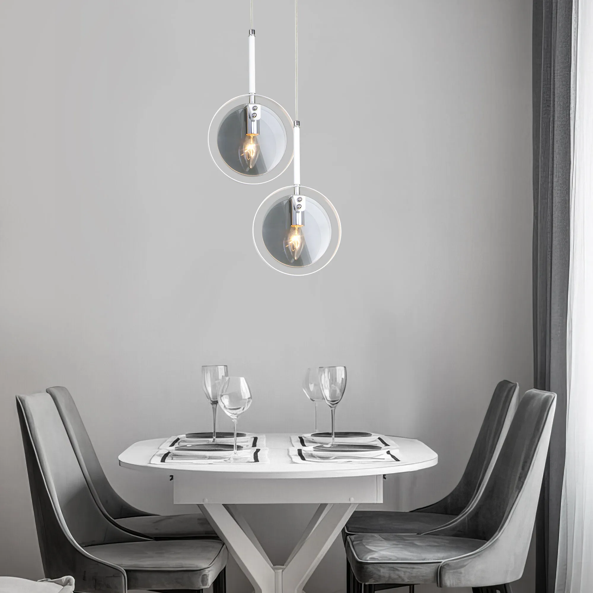 картинка Подвесной светильник 50121/1 белый