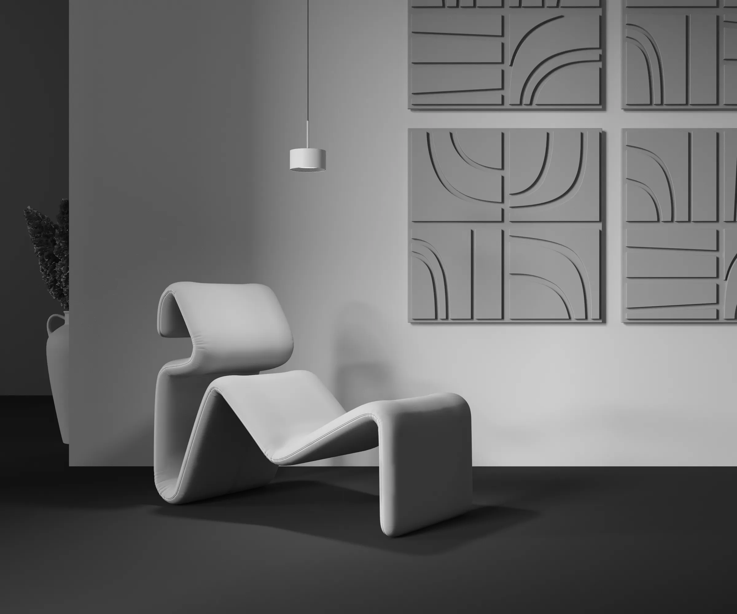 картинка Подвесной светильник Technical P102PL-12W4K-W