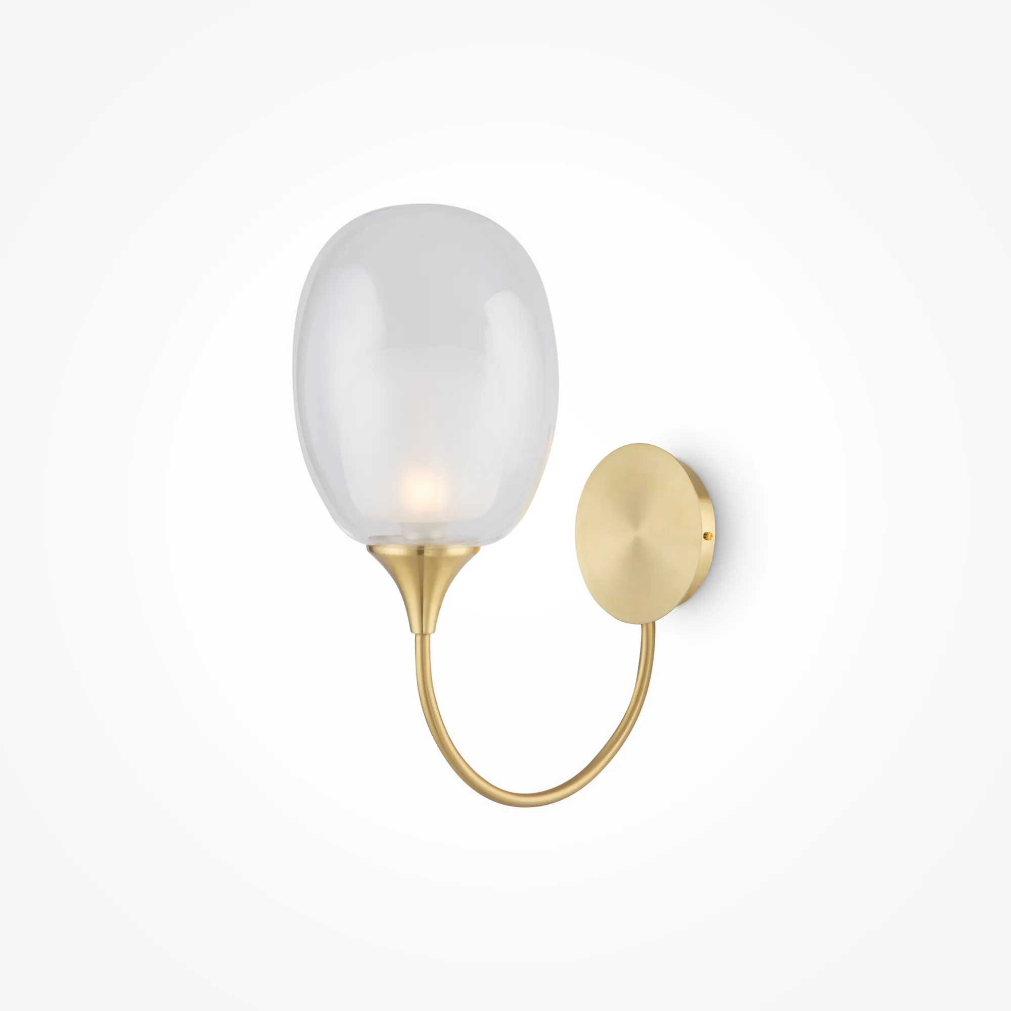 картинка Настенный светильник (бра) Maytoni MOD016WL-01BS