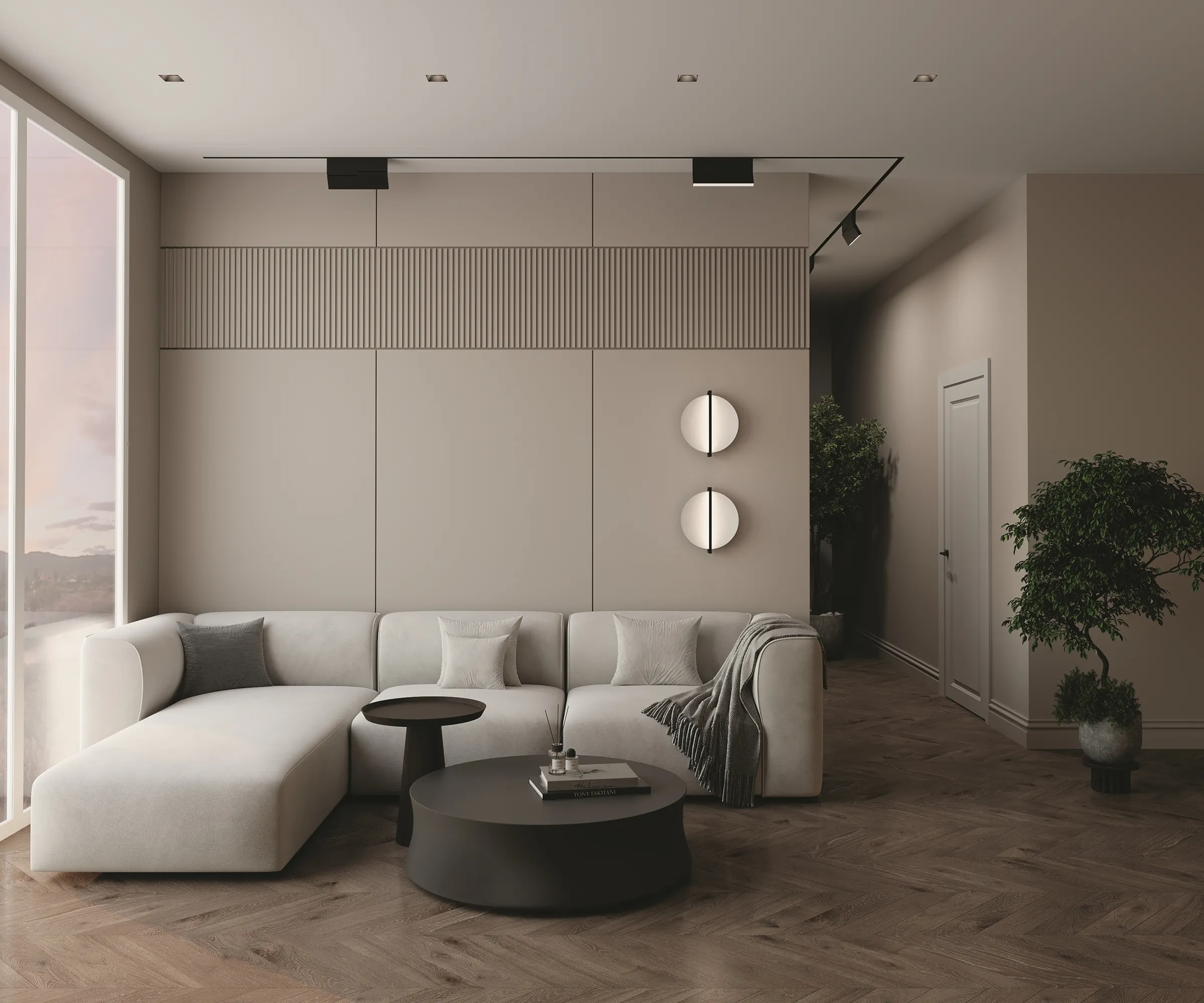 картинка Настенный светильник (бра) Maytoni MOD279WL-L14B3K