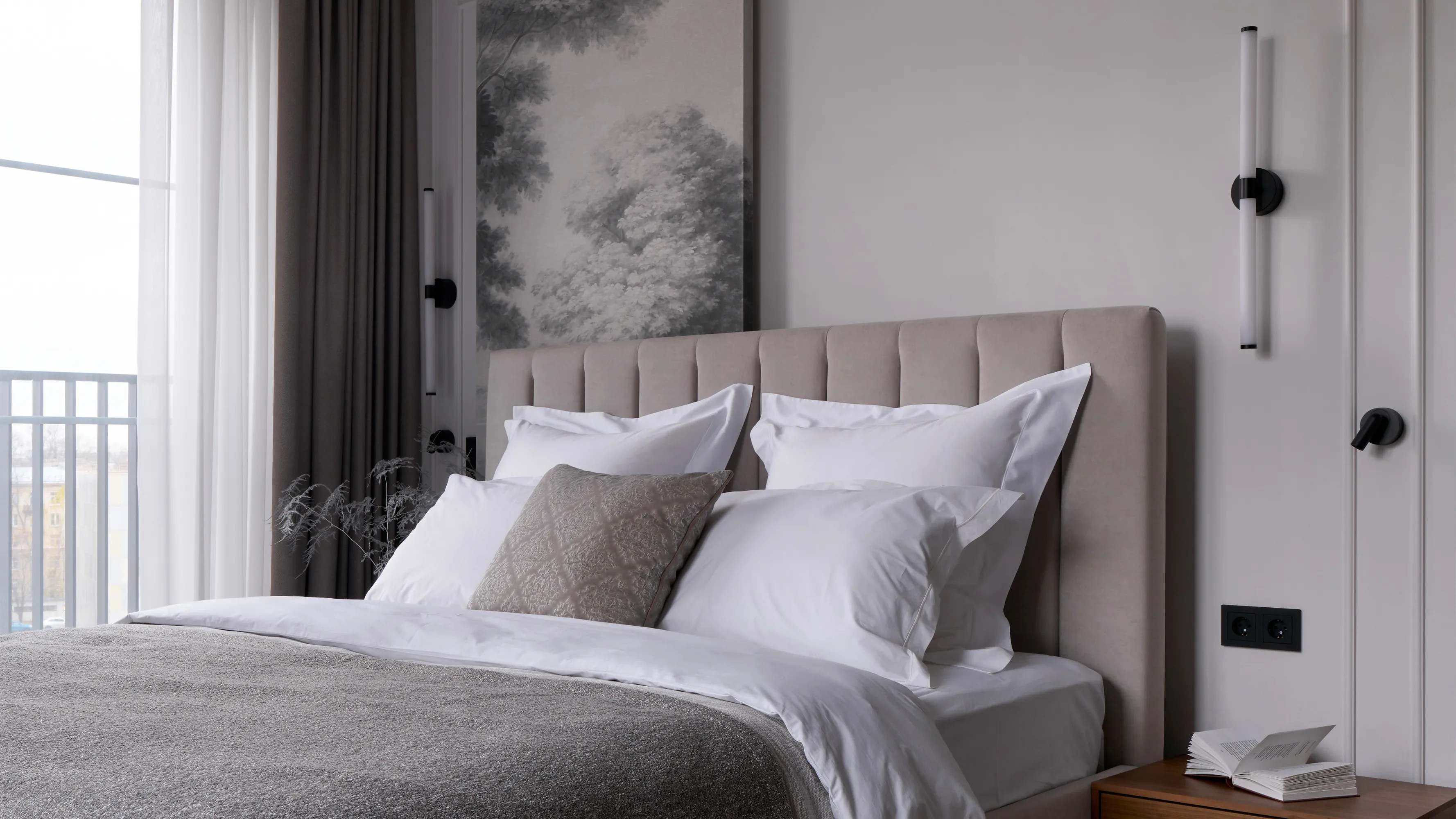 картинка Настенный светильник (бра) Technical C038WL-L3B3K