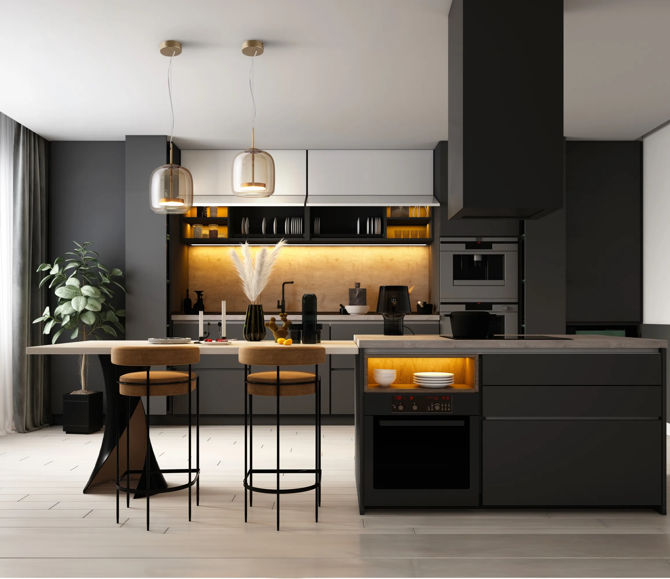 картинка Подвесной светильник Maytoni MOD128PL-L6AM