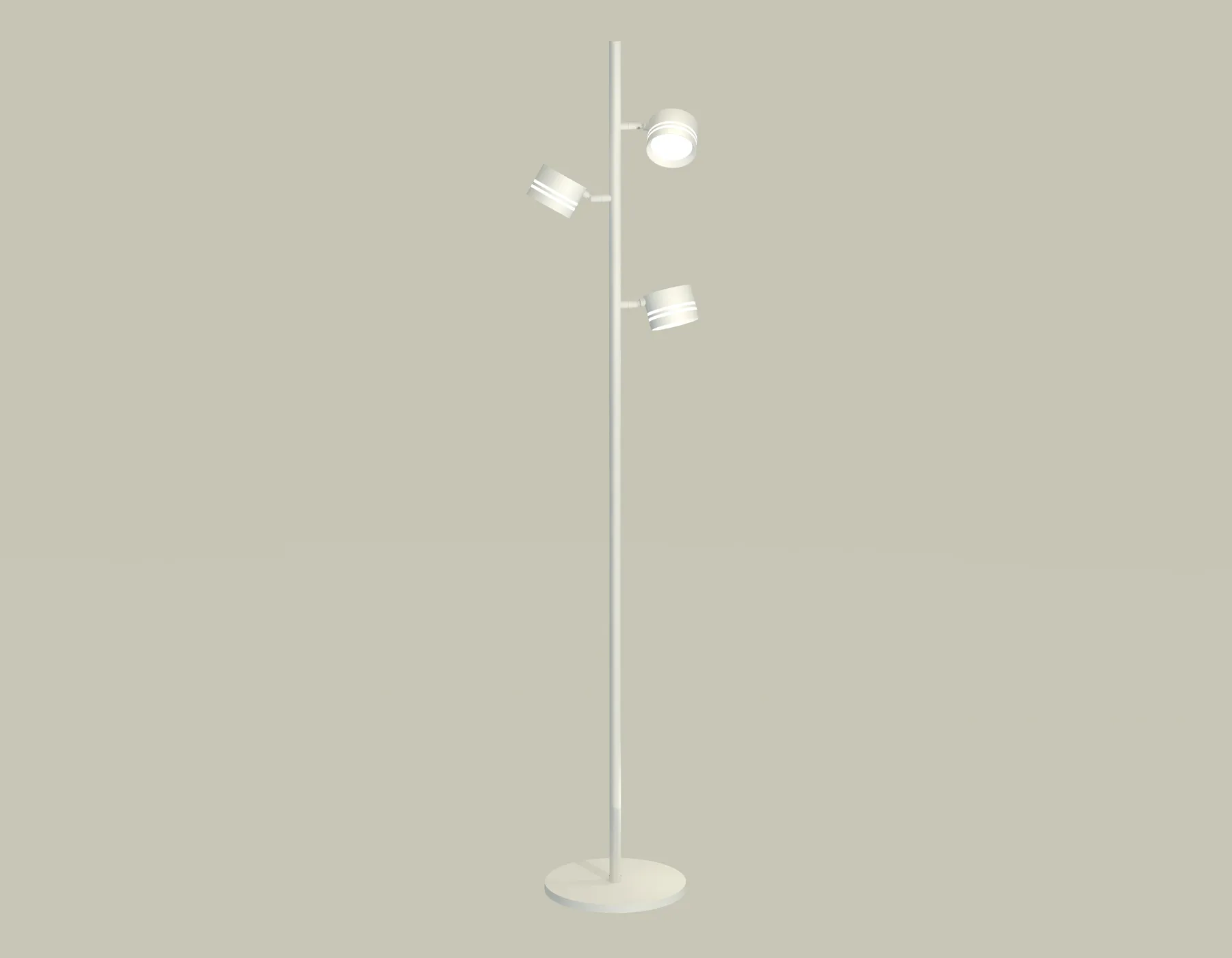 картинка Комплект напольного поворотного светильника с акрилом