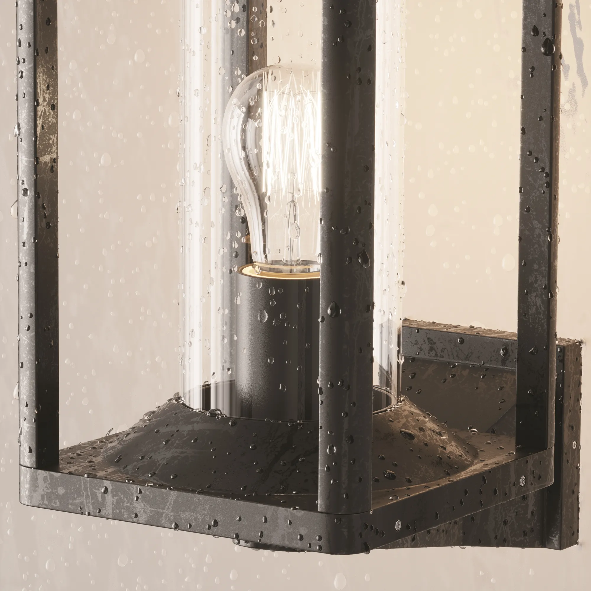 картинка Настенный светильник (бра) Outdoor O452WL-01GF