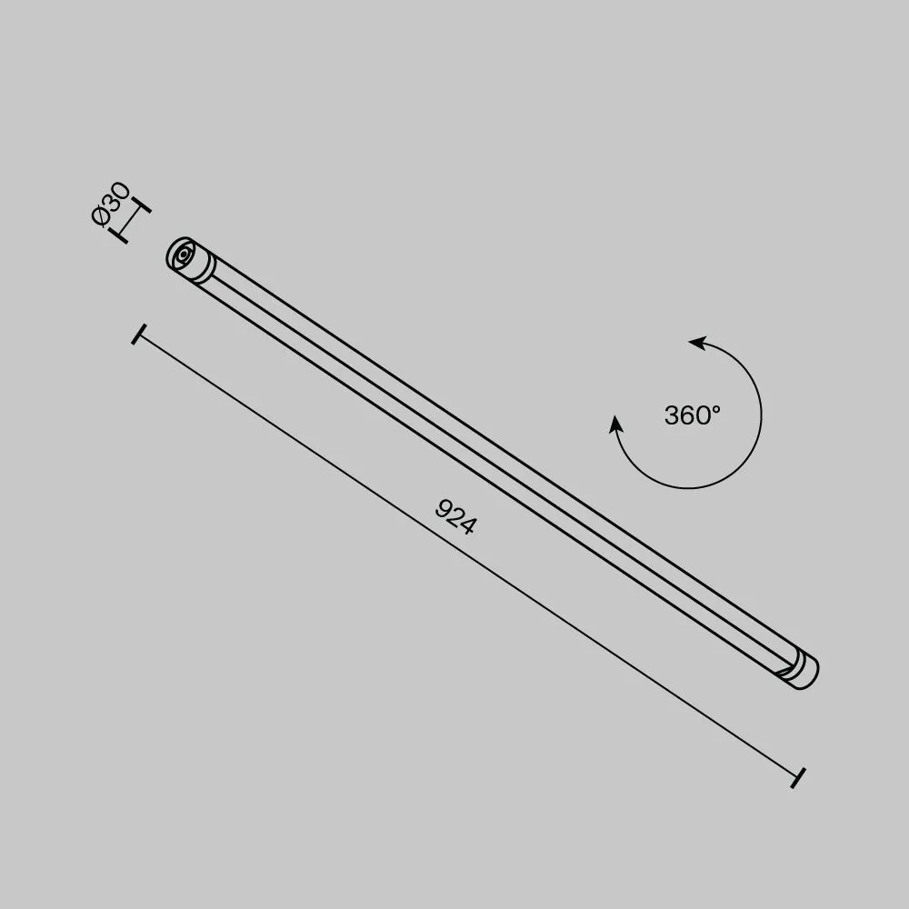 картинка Светильник Technical C147CL-L900-24W3K-B