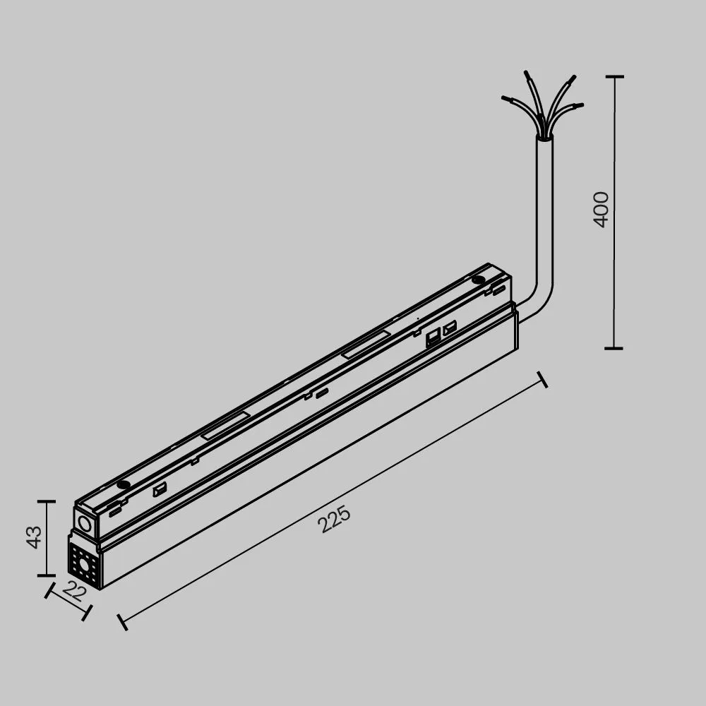 картинка Источник напряжения Technical TRA034DR-100W-DD-W