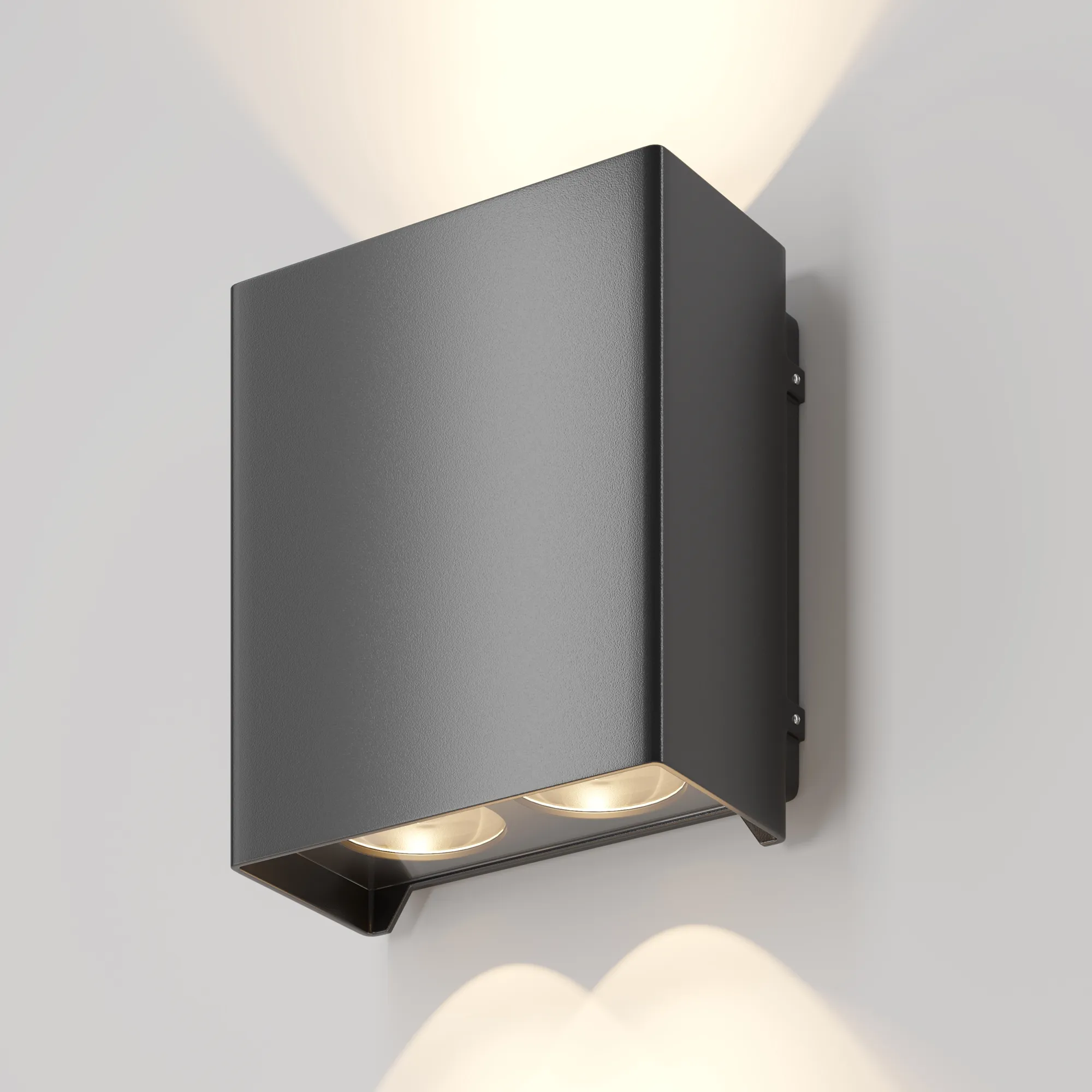 картинка Настенный светильник (бра) Outdoor O570WL-L20B3K