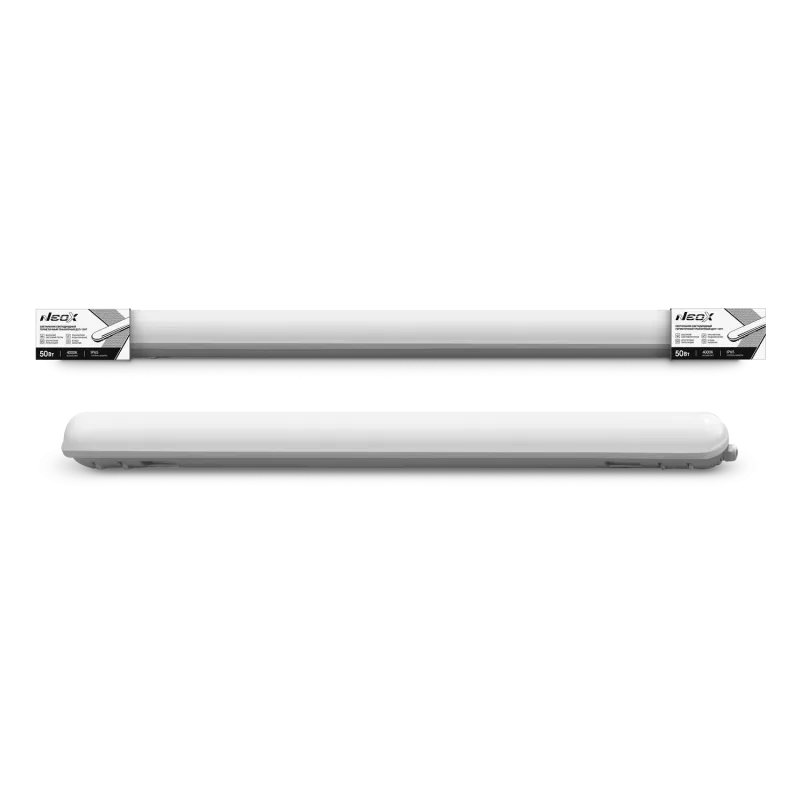 картинка Светильник светодиодный герметичный транзитный ДСП-159Т 50Вт 4000К 125лм/Вт 6250Лм 1200х64х60мм IP65 NEOX