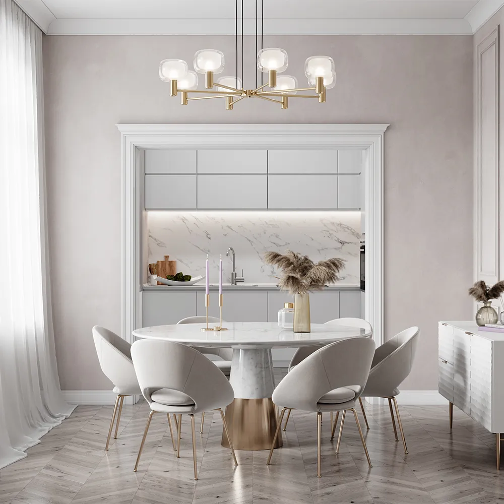 картинка Подвесной светильник Maytoni MOD411PL-08G