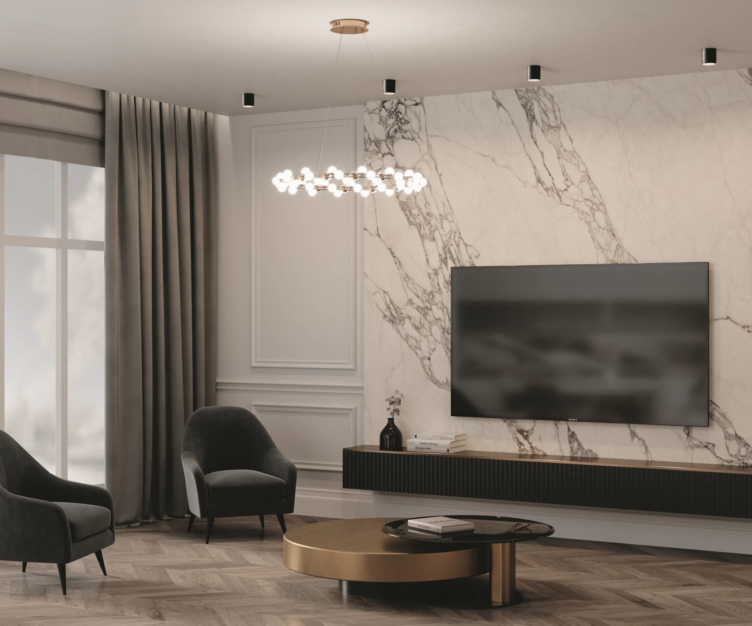 картинка Потолочный светильник Technical C088CL-GX53-B
