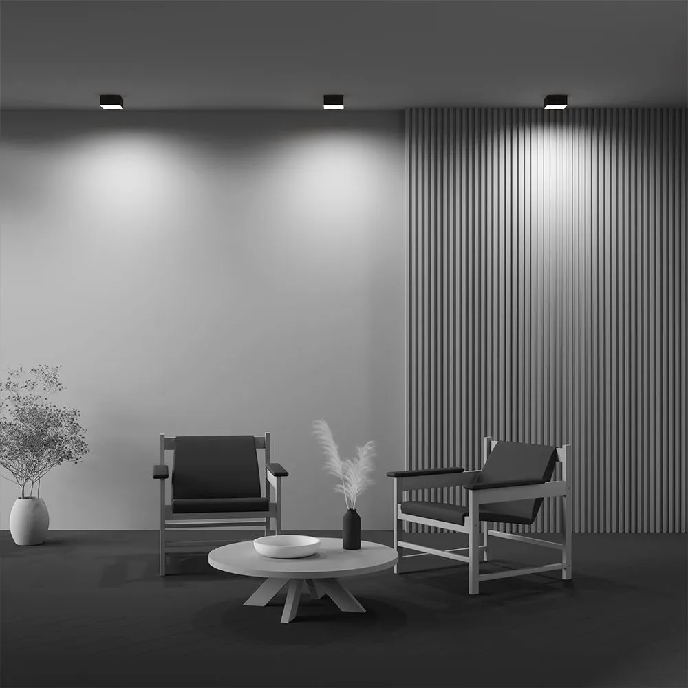 картинка Потолочный светильник Technical C032CL-12W4K-SQ-B
