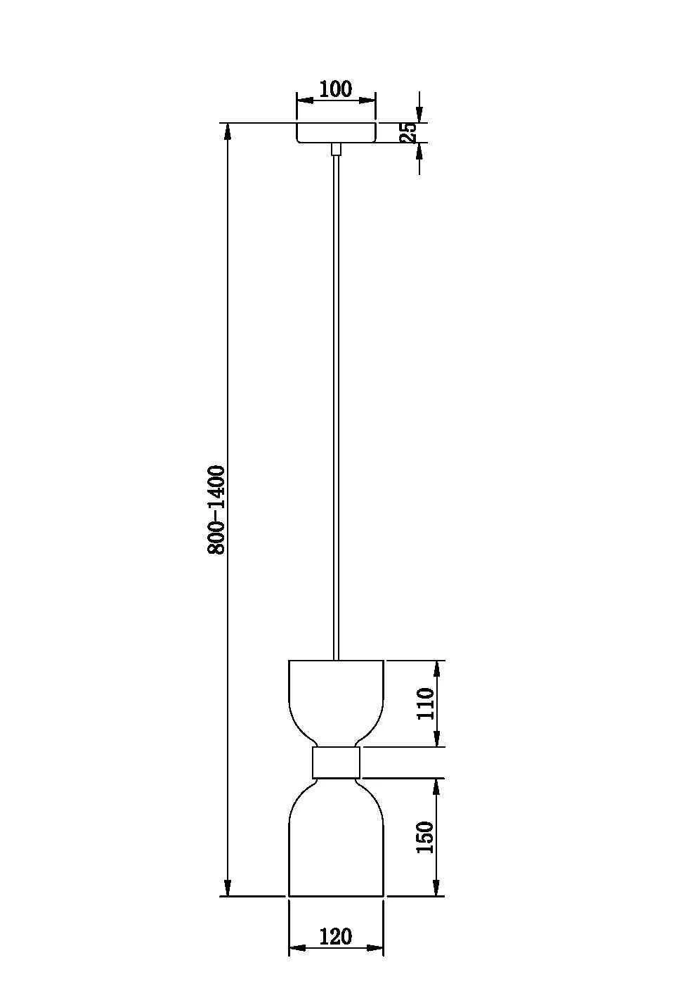 картинка Подвесной светильник Freya FR5203PL-01CH1