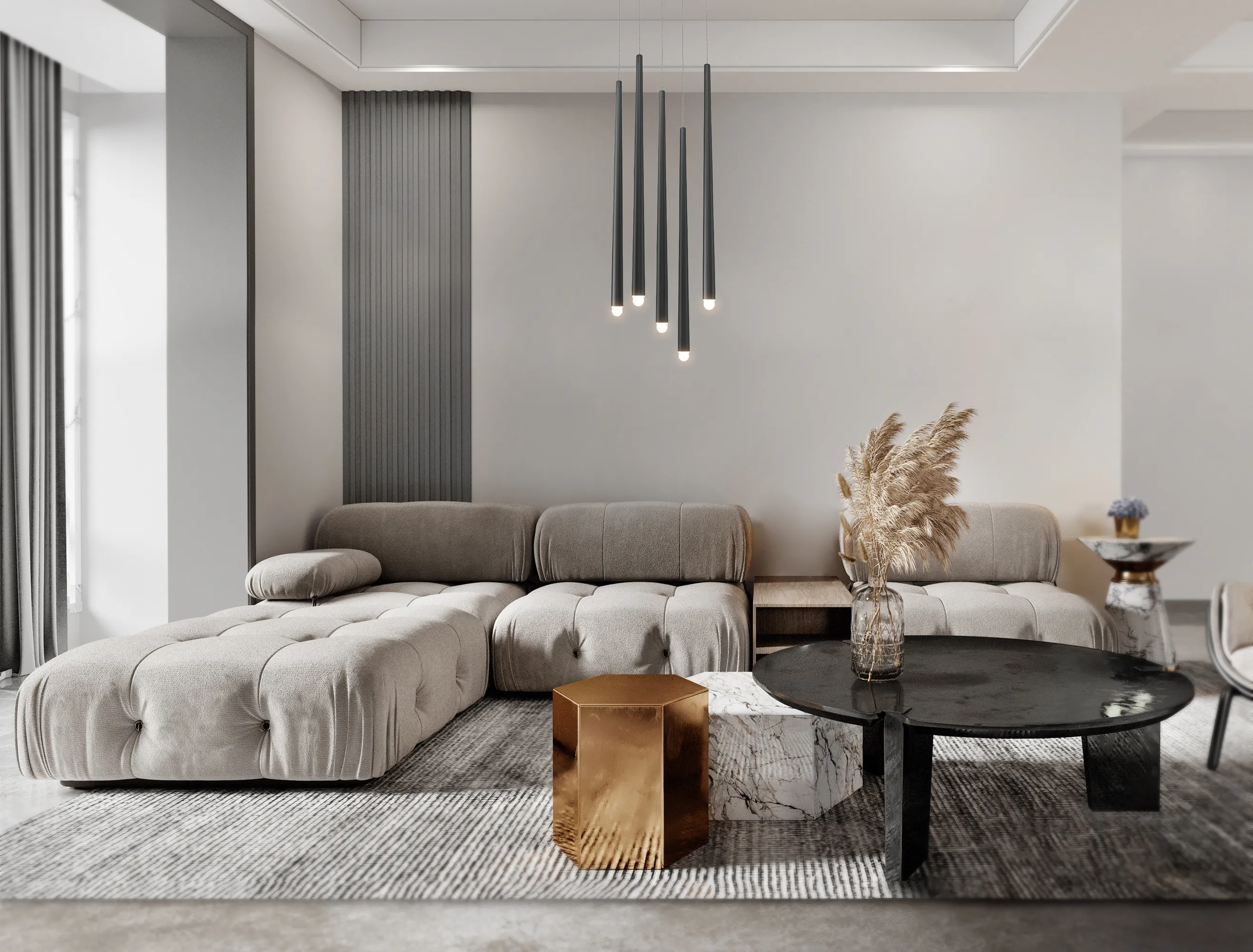 картинка Подвесной светильник Maytoni MOD132PL-L30BK