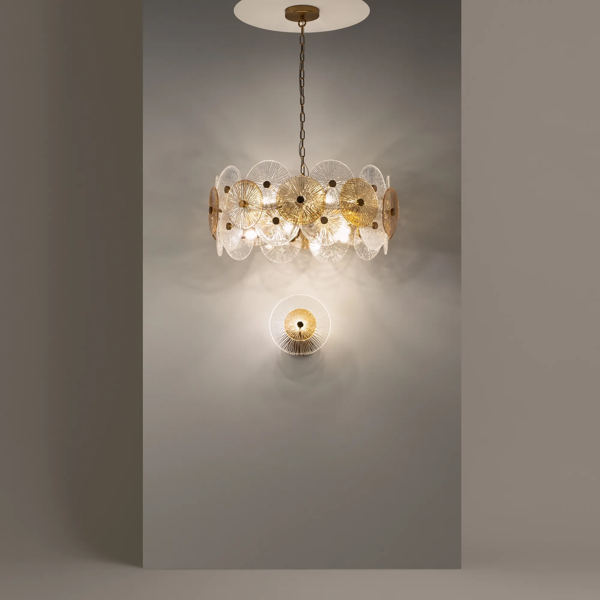 картинка Настенный светильник (бра) Maytoni MOD007WL-01G